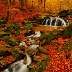 "Pětiprstý" vodopád