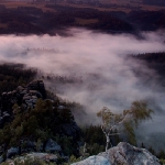 Večer nad Křinicí